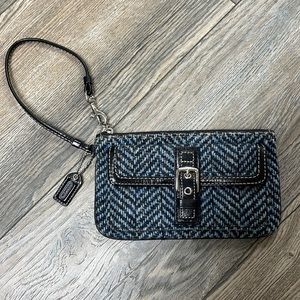 COACH Wristlet - Blue